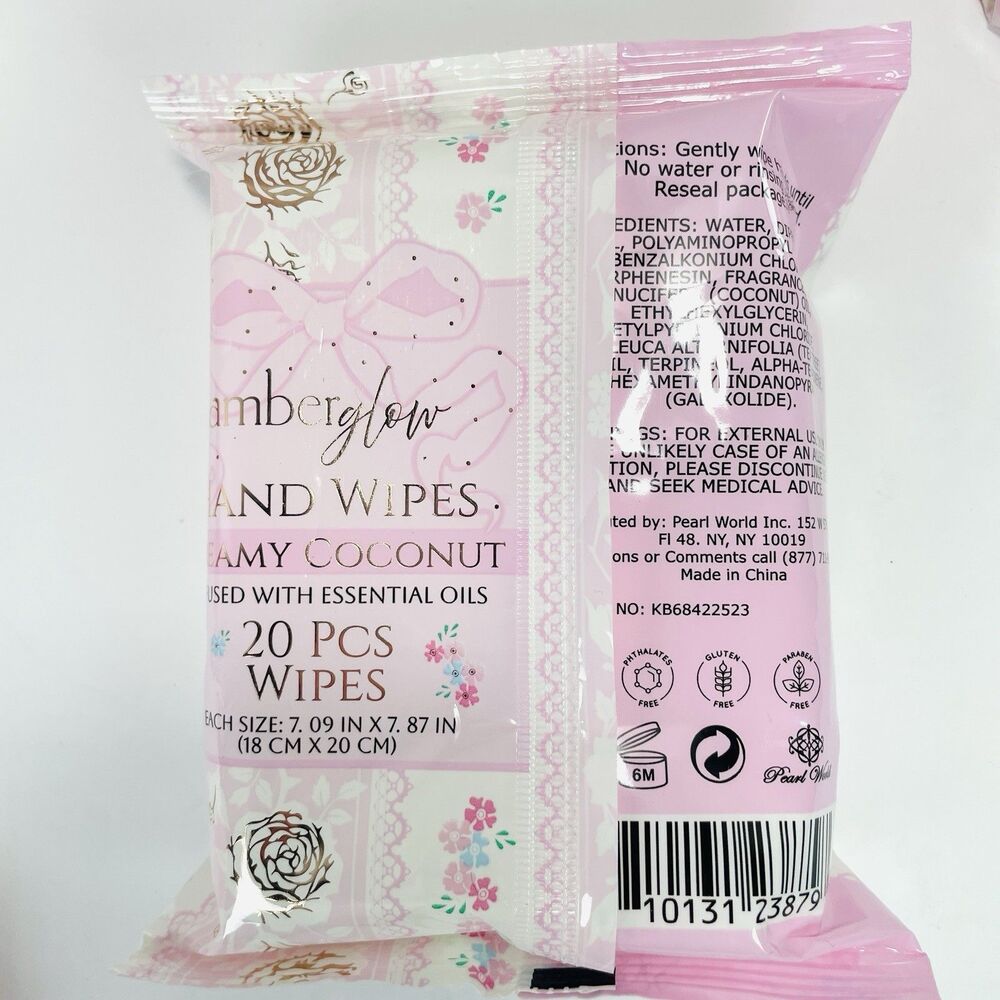 10 Piece Bundle Amber Glow Set Lotions Hand Wipes Deodorant Bath Bombs New - Picture 14 of 16